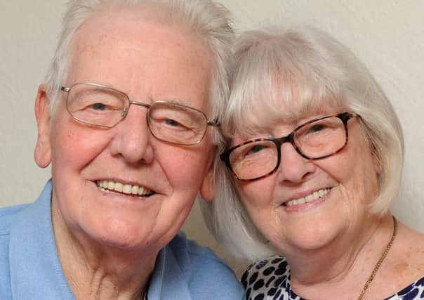 Ray and Vera Bateson have celebrated their Diamond Wedding anniversary. Picture by Paul Heyes.