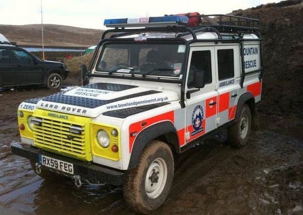Callout for the Bowland Pennine Mountain Rescue team