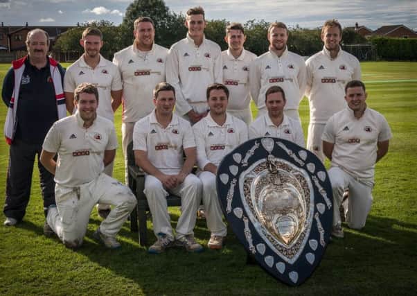 Garstang with the 2017 Moore and Smalley Palace Shield. Picture: Tim Gilbert/Preston Photographic Society