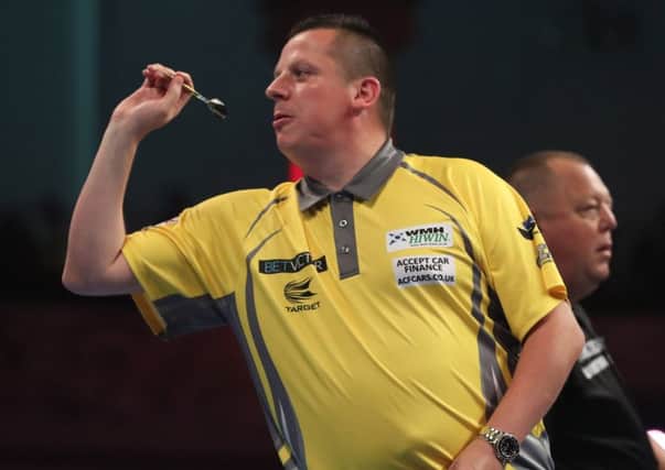 Dave Chisnall bowed out of the latest PDC event at the second round stage in Belgium on Saturday.