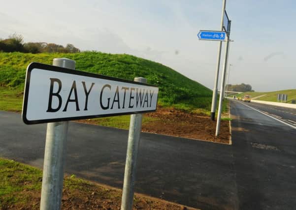 Police were called to a crash on the Bay Gateway.