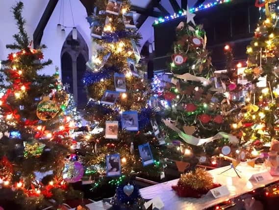Morecambe Parish Church Christmas Tree festival was held over three days and was judged a great success.