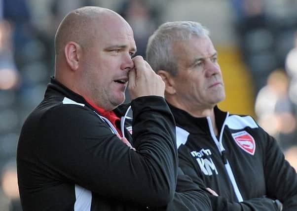 Yesterday's defeat left Jim Bentley and Ken McKenna with plenty to ponder    Picture: B&O Press Photo