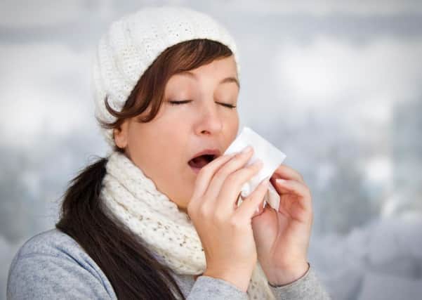 A Generic Photo of a woman suffering with flu . See PA Feature HEALTH Cold Flu. Picture credit should read: PA Photo/thinkstockphotos. WARNING: This picture must only be used to accompany PA Feature HEALTH Cold Flu.