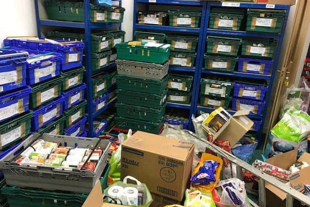 Morecambe Bay Foodbank received 12 tonnes of food in December