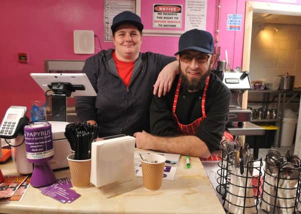 Photo Neil Cross
Mohammed Ali Ashcroft has re-opened the Coffee Pot for people suffering poverty in the West End of Morecambe, with partner Nikki Kershaw