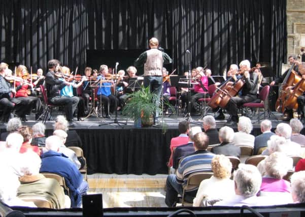 The Promenade Concert Orchestra who are appearing at Morecambe Platform.