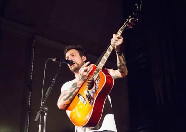 Frank Turner, Lancaster Town Hall. Photo by Chris Dale Photography.