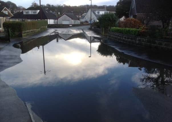 Lowlands Road flooding. Photo by Ailsa Robinson.