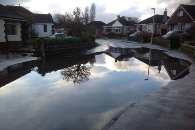 Lowlands Road flooding. Photo by Ailsa Robinson.