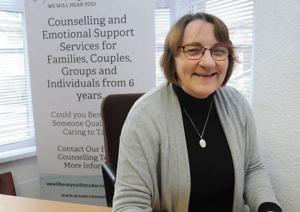 Access Counselling Services have found a new home on Northumberland Street in Morecambe following the loss of their office in Lancaster last year. Pictured is Managing Director Linda Chapman.
