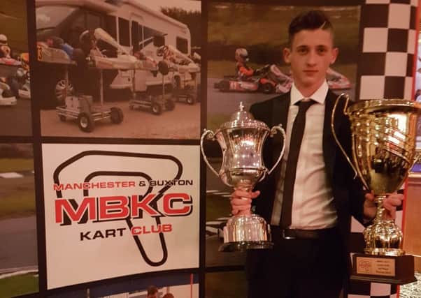 Thomas Neill  attended the 3 Sisters karting award ceremony.