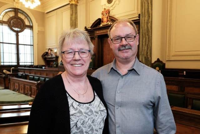 Mary and Thomas Williams, foster carers from Morecambe.