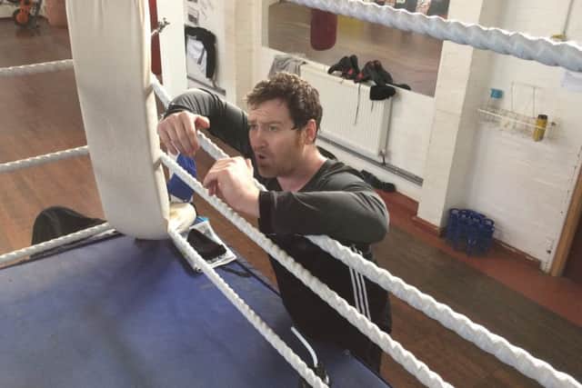 Jimmy Harrington dishes out instructions at his Freedom ABC gym.