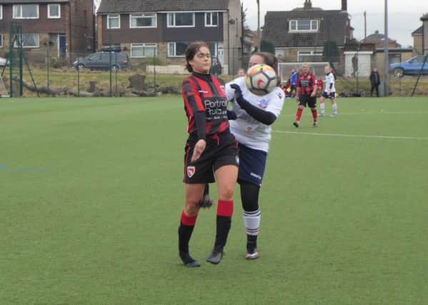 Orla Sutton got on the scoresheet for Morecambe Ladies Reserves against Bolton Wanderers LFC Reserves.