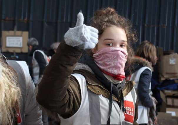 Bethan French, 15, from Lancaster in Calais