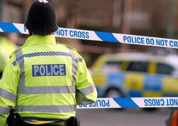 Emergency services are dealing with a crash outside a Morecambe Primary School.
