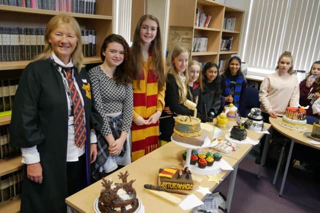 Harry Potter Day at LGGS saw an array of entries for the decorated cake competition