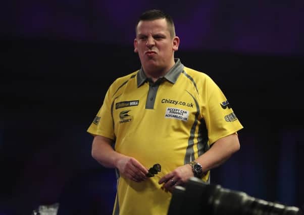 Dave Chisnall. Picture: Lawrence Lustig.