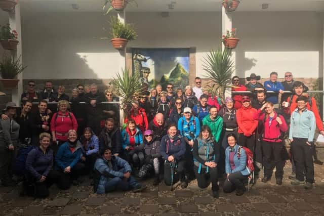 Up bright and early for our first day of trekking with breakfast starting at 5.30am.