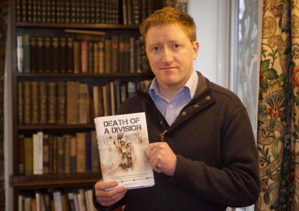 Author David Martin with his new book.