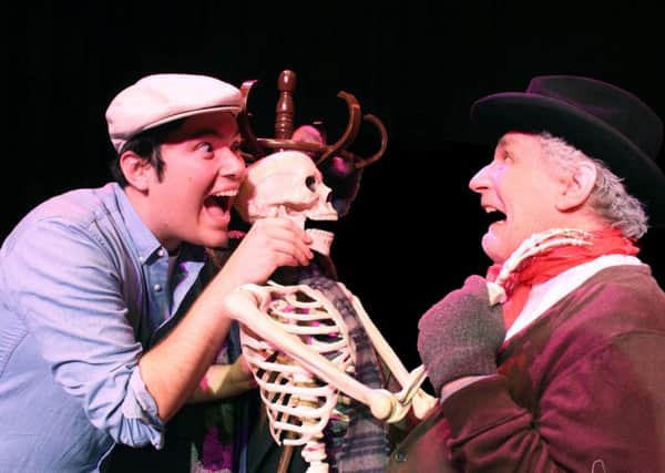 John Hewer (Harold) and Jeremy Smith (Albert) in Steptoe and son, comign to Doncaster's Little Theatre