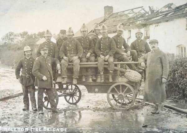 Elswick, 1906
Fire at the thatched cottages, attended by Singleton Fire Brigade
Historical