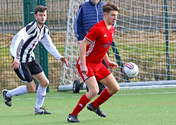 Carnforth Rangers are closing in on the title. Picture: Tony North.