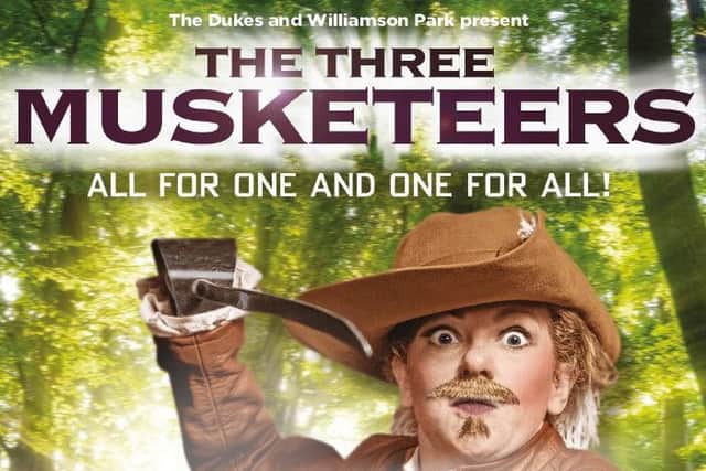 The Three Musketeers is this year's Play in the Park by The Dukes.