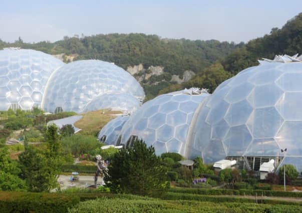 Biomes at The Eden Project.