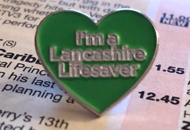 Lancashire Lifesavers badge.