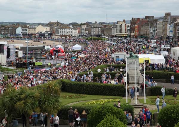 Morecambe Carnival crowd. Picture by Trimpell Camera Club.