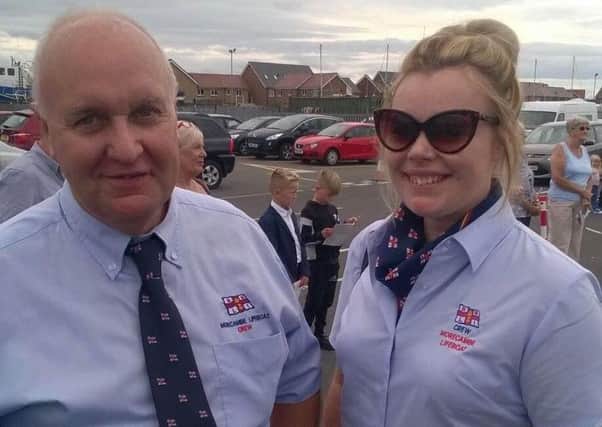 Father and daughter RNLI volunteers, Harry and Amy Roberts.