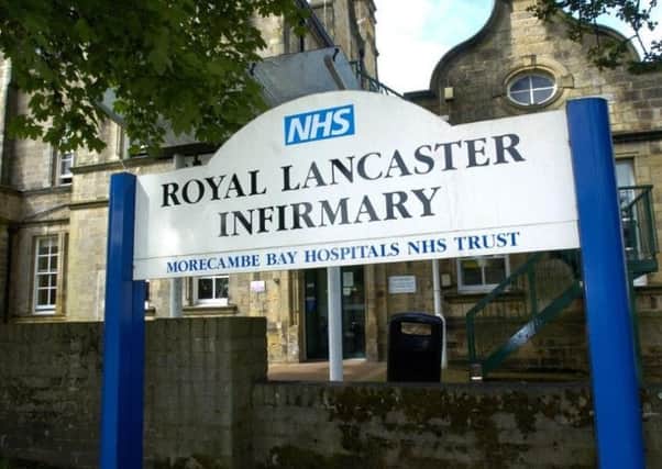 Patients have tested positive for flu at Royal Lancaster Infirmary