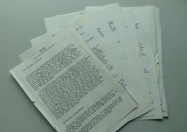 Typewritten transcripts from the 1980s, created using carbon paper. The new digitised versions will give much improved access to one of the most remarkable twentieth-century oral history archives from the UK.