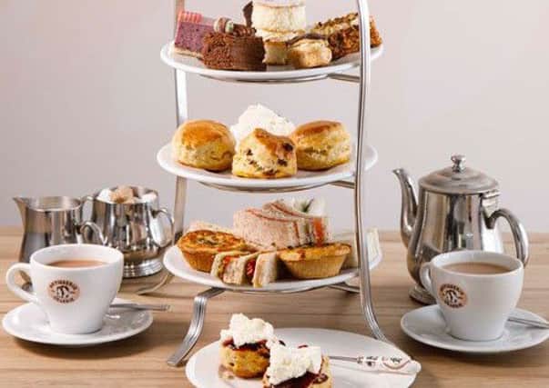 Patisserie Valerie will be doing afternoon teas.