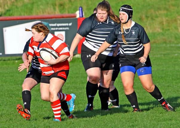 Vale of Lune Ladies pictured in action.