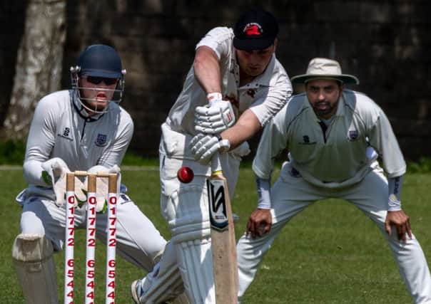Michael Walling top-scored for Garstang with 40 in their defeat against St Annes     Picture: Tim Gilbert