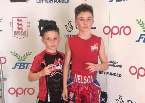 Nelson and Leighton Birchall are going for glory in Grantham on Saturday