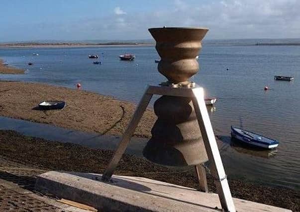 A Time and Tide Bell in Devon.