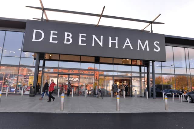 Department store chain, Debenhams, has confirmed that another five of its branches will not reopen after lockdown restrictions begin to ease (Photo: Shutterstock)