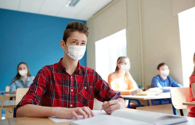 The government has made a U-turn on its decision regarding the wearing of face masks in secondary schools in England (Photo: Shutterstock)